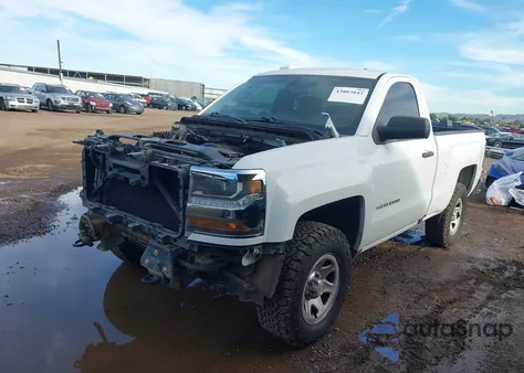 2016 Chevrolet Silverado 1500 Wt from USA, damaged, VIN 1GCNKNEC6GZ267116
